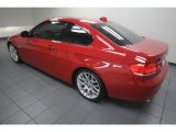 Crimson Red BMW 3 Series in 2010