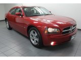 2008 Inferno Red Crystal Pearl Dodge Charger R/T #78640475