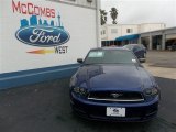 2014 Deep Impact Blue Ford Mustang V6 Coupe #78640056