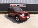 2008 Red Rock Crystal Pearl Jeep Liberty Sport #78640467