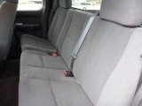 2008 GMC Sierra 1500 SLE Extended Cab 4x4 Rear Seat