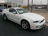 Oxford White Ford Mustang in 2014