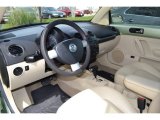 2007 Volkswagen New Beetle 2.5 Convertible Cream Interior