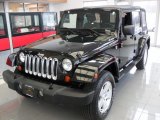2007 Black Jeep Wrangler Unlimited Sahara 4x4 #78640560