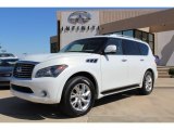 2013 Infiniti QX 56 4WD Front 3/4 View