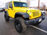 2008 Jeep Wrangler Rubicon 4x4 Front 3/4 View