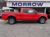 2013 Race Red Ford F150 FX4 SuperCab 4x4 #78698258