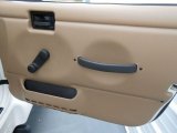 2001 Jeep Wrangler Sahara 4x4 Door Panel