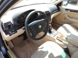 2003 BMW 3 Series 325i Sedan Sand Interior