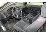 2004 Honda Civic EX Coupe Gray Interior