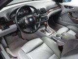 2003 BMW 3 Series 330i Convertible Grey Interior