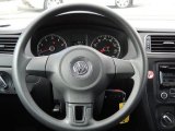 2012 Volkswagen Jetta SE Sedan Steering Wheel