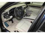 2013 BMW 7 Series 750i Sedan Oyster Interior