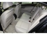 2013 BMW 7 Series 750i Sedan Rear Seat
