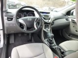 2012 Hyundai Elantra GLS Gray Interior