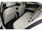 2013 BMW 7 Series 740i Sedan Rear Seat