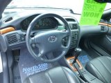 2002 Toyota Solara SLE V6 Convertible Charcoal Interior