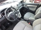 2009 Toyota Matrix S AWD Ash Gray Interior