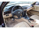 2009 BMW 3 Series 328i Sedan Beige Interior