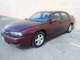 Berry Red Metallic Chevrolet Impala in 2004