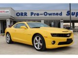 2012 Rally Yellow Chevrolet Camaro SS/RS Coupe #78698574