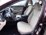 2013 Kia Optima LX Beige Interior