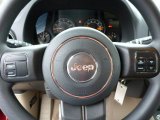 2014 Jeep Compass Sport 4x4 Steering Wheel
