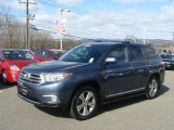 Shoreline Blue Pearl Toyota Highlander in 2011