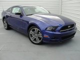 2014 Deep Impact Blue Ford Mustang V6 Coupe #78764031
