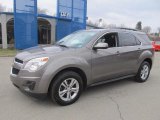 2010 Mocha Steel Metallic Chevrolet Equinox LT AWD #78763890