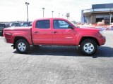 Radiant Red Toyota Tacoma in 2007