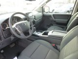2013 Nissan Titan SV Crew Cab 4x4 Charcoal Interior