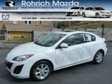 2010 Crystal White Pearl Mica Mazda MAZDA3 i Touring 4 Door #78763872