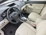 2013 Subaru Impreza 2.0i 4 Door Ivory Interior