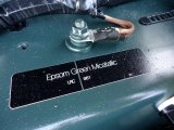 2004 Range Rover Color Code for Epsom Green Metallic - Color Code: 961