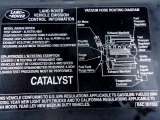 2004 Land Rover Range Rover HSE Info Tag