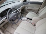 2008 Hyundai Sonata GLS Beige Interior