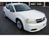 2013 New Bright White Dodge Avenger SE #78764270