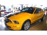 2009 Grabber Orange Ford Mustang Shelby GT500 Coupe #7858387
