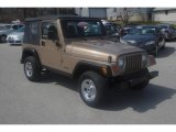 2000 Desert Sand Pearl Jeep Wrangler SE 4x4 #78764266