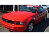 2008 Torch Red Ford Mustang V6 Premium Coupe #7858517