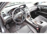 2011 Acura TL 3.5 Ebony Black Interior