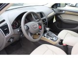 2013 Audi Q5 3.0 TFSI quattro Pistachio Beige Interior