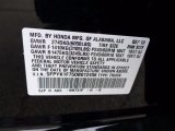 2013 Ridgeline Color Code for Crystal Black Pearl - Color Code: NH731P