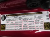 2008 Toyota RAV4 Sport 4WD Info Tag