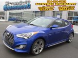 2013 Marathon Blue Hyundai Veloster Turbo #78763656