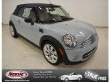 2013 Ice Blue Mini Cooper Convertible #78764074