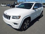 2014 Bright White Jeep Grand Cherokee Overland 4x4 #78764341