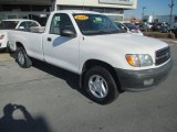 Natural White Toyota Tundra in 2002