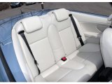 2008 Saab 9-3 2.0T Convertible Rear Seat